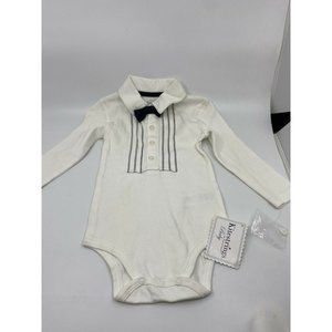 Kitestrings by Hartstrings Baby 18M  NWT Tuxedo Bodysuit